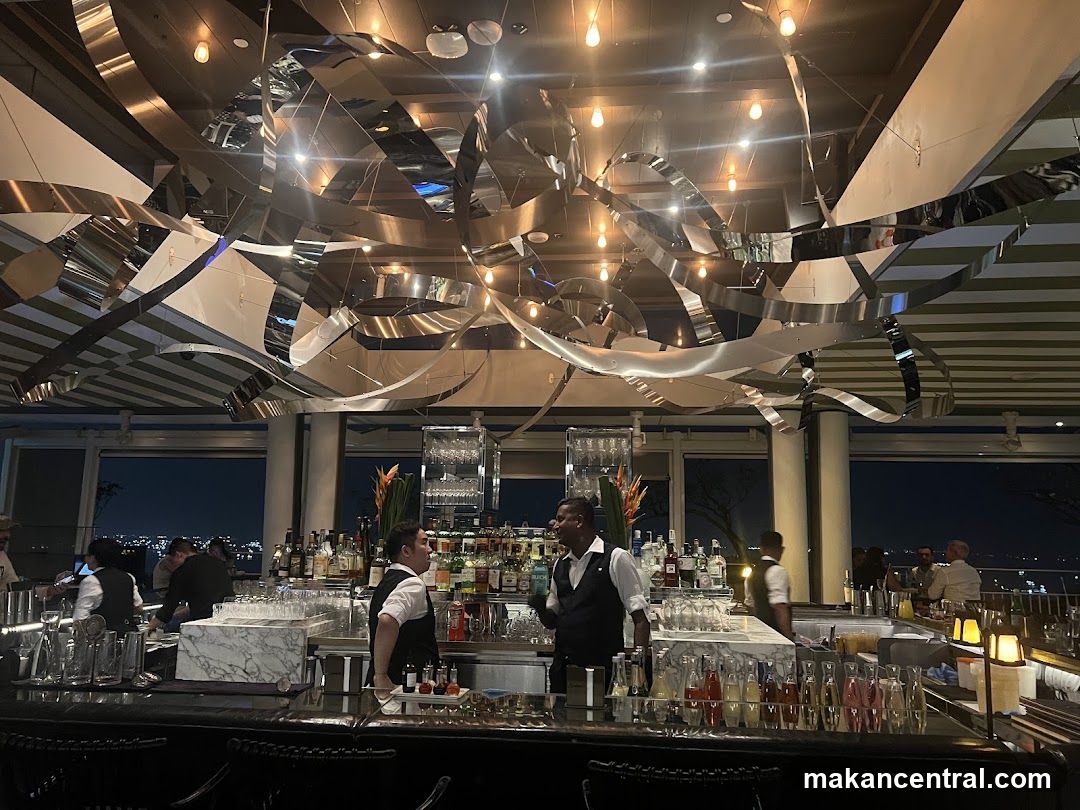 Bar Interior with View