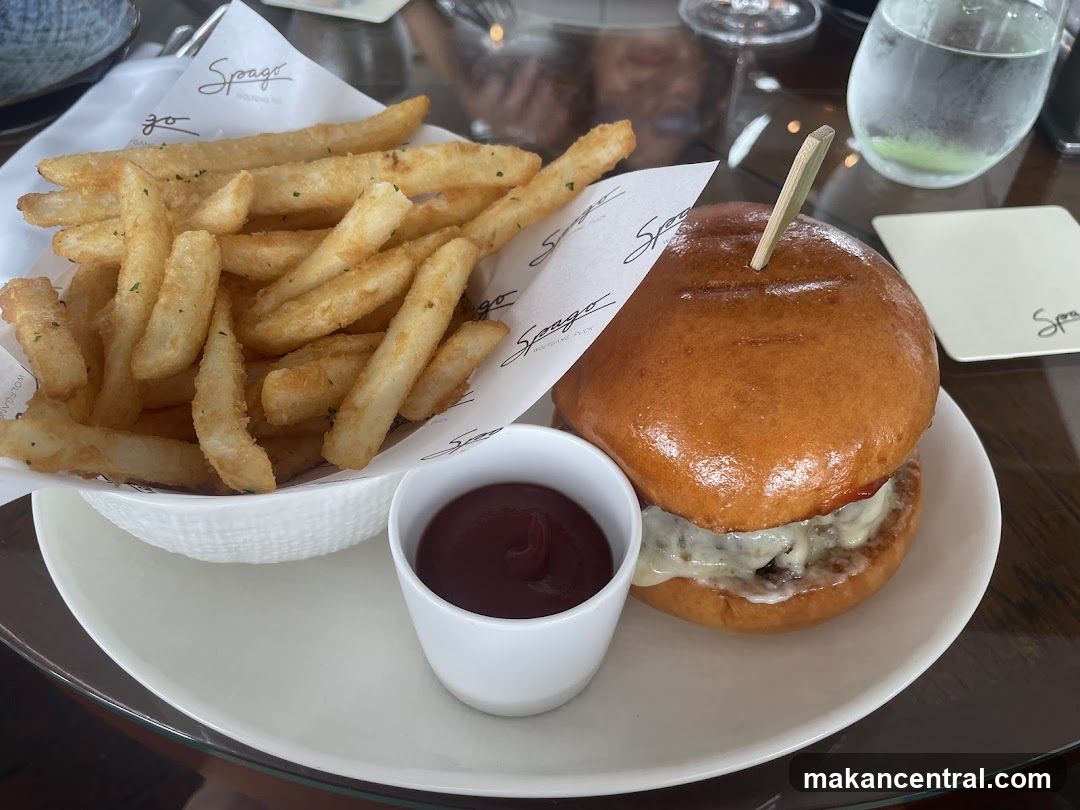 Burger and Fries