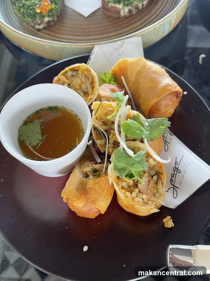 Spring Rolls with Dipping Sauce