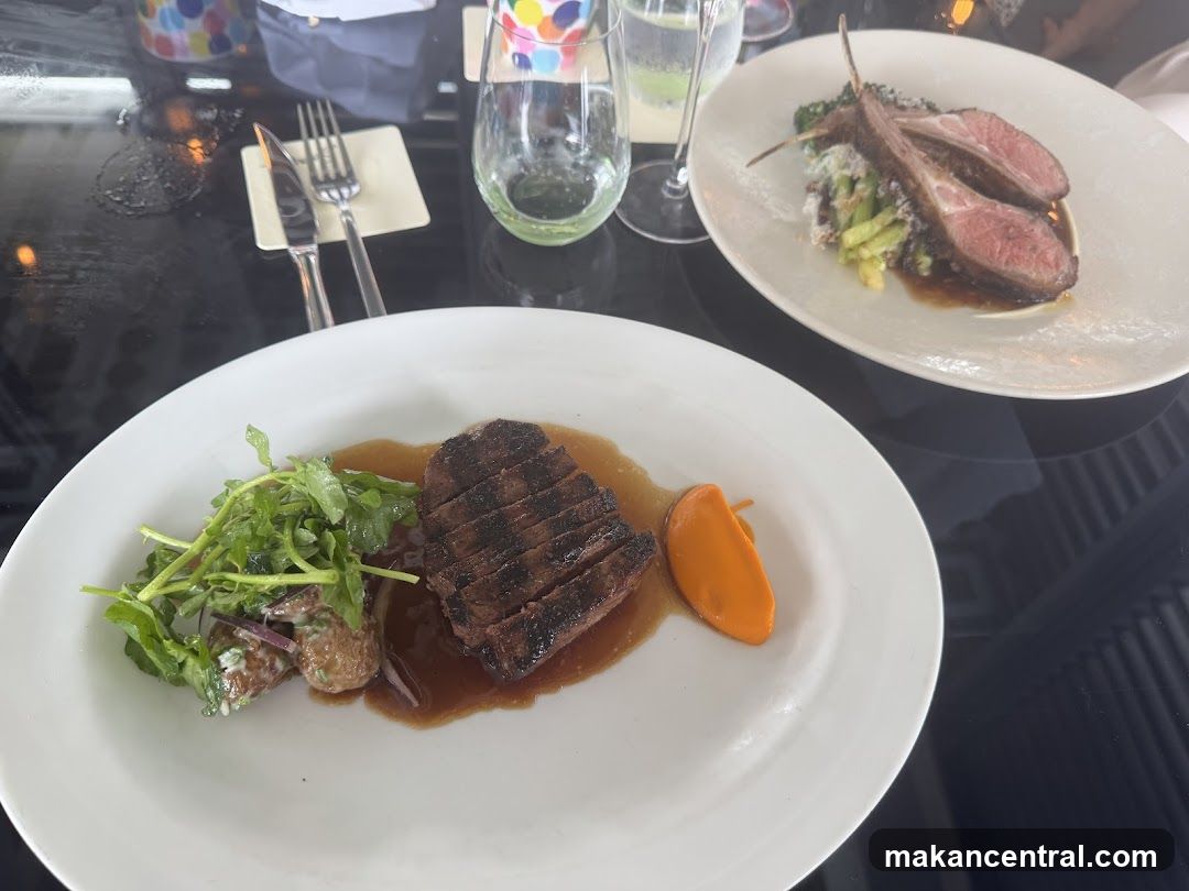 Two Plates of Meat Dishes