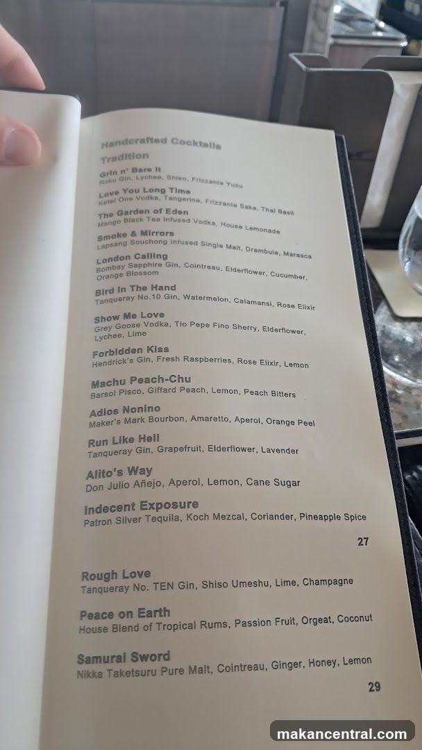 Handcrafted Cocktails