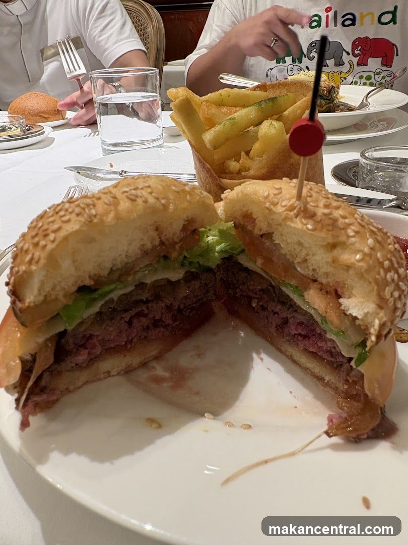 Burger and Fries