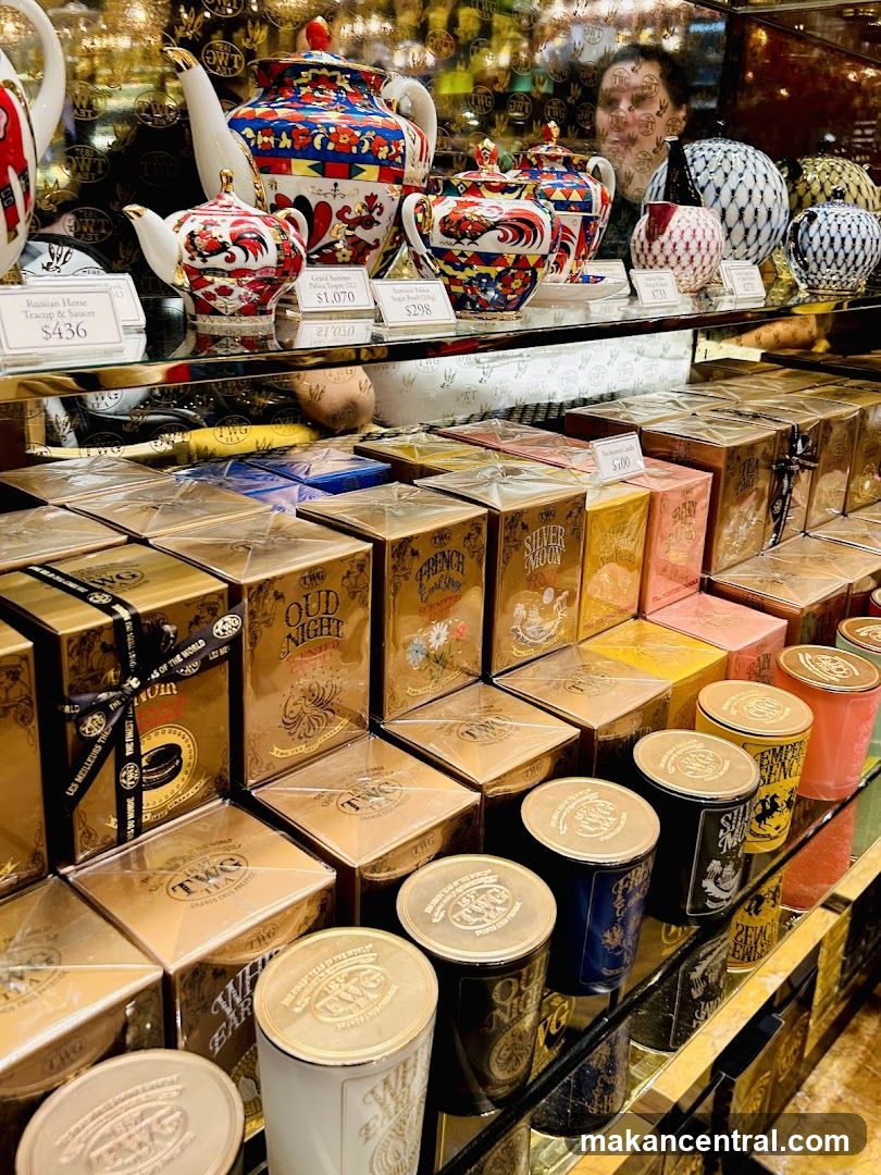 Tea and Teaware Display