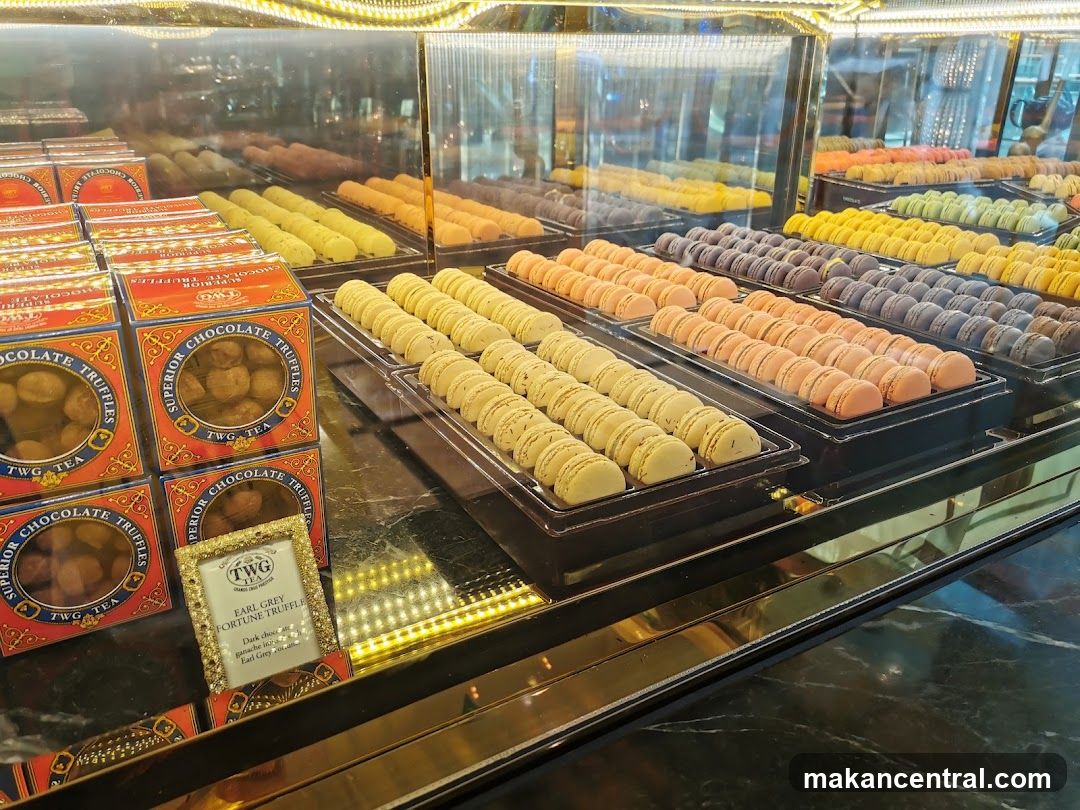 Assortment of Macarons and Chocolate Truffles