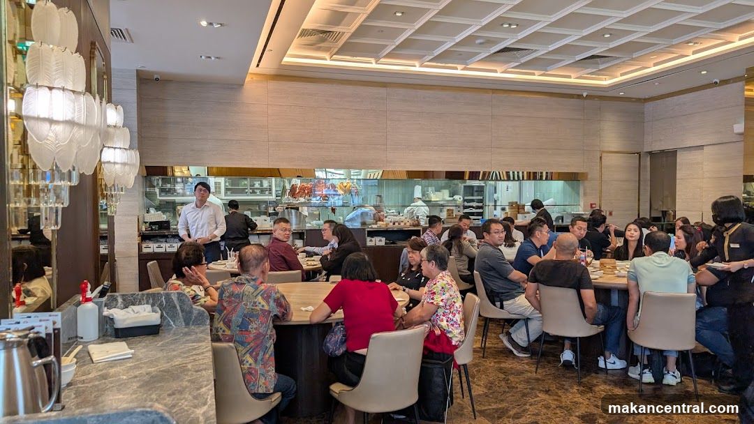 Restaurant Interior with Diners