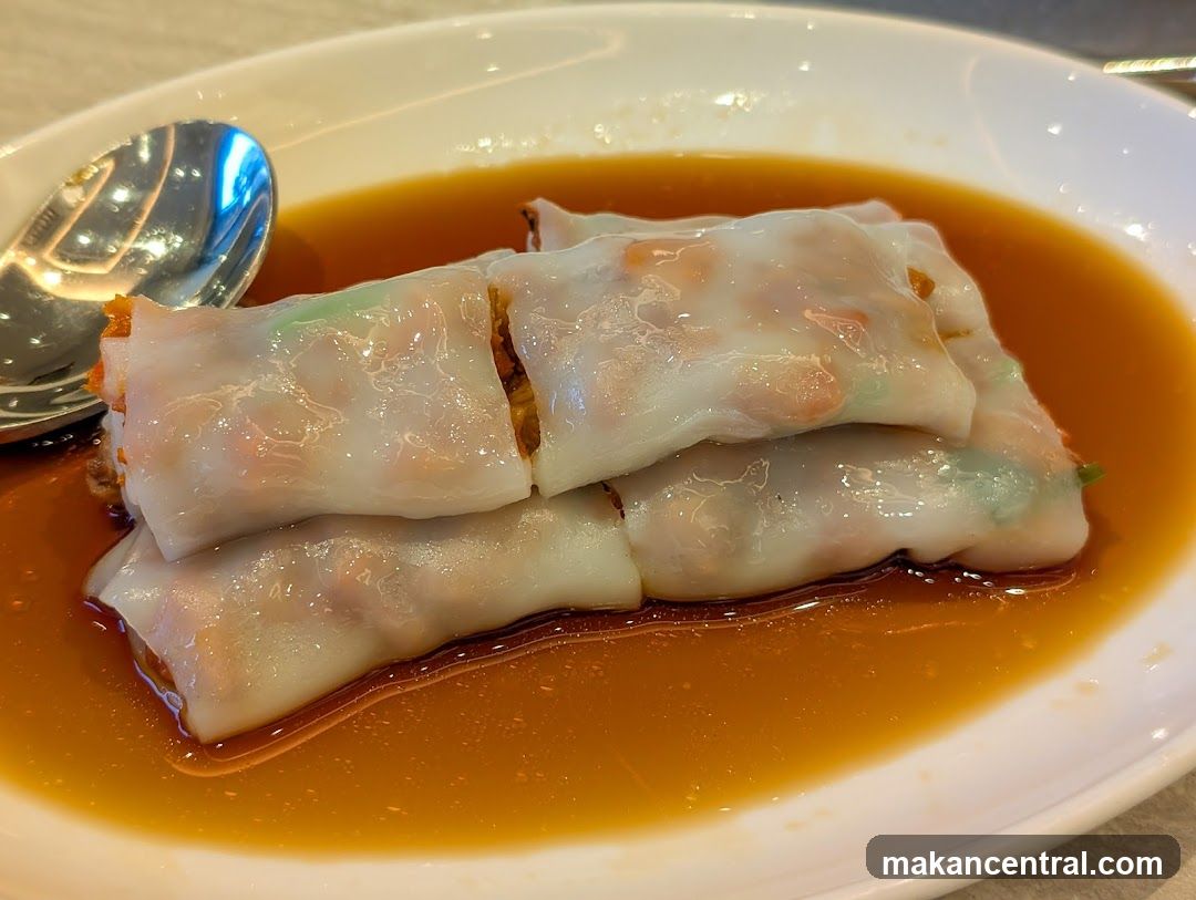 Shrimp Rice Noodle Rolls