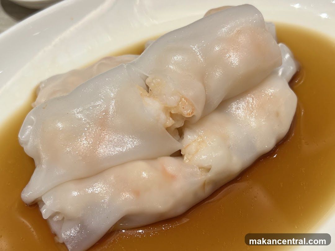 Shrimp Rice Noodle Rolls