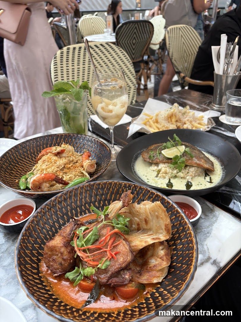 Table with Food and Drinks
