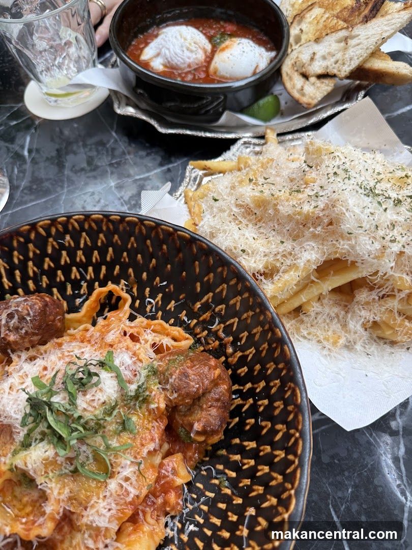 Pasta and Fries