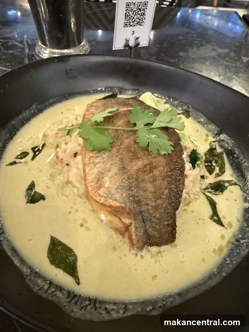 Salmon with Cream Sauce