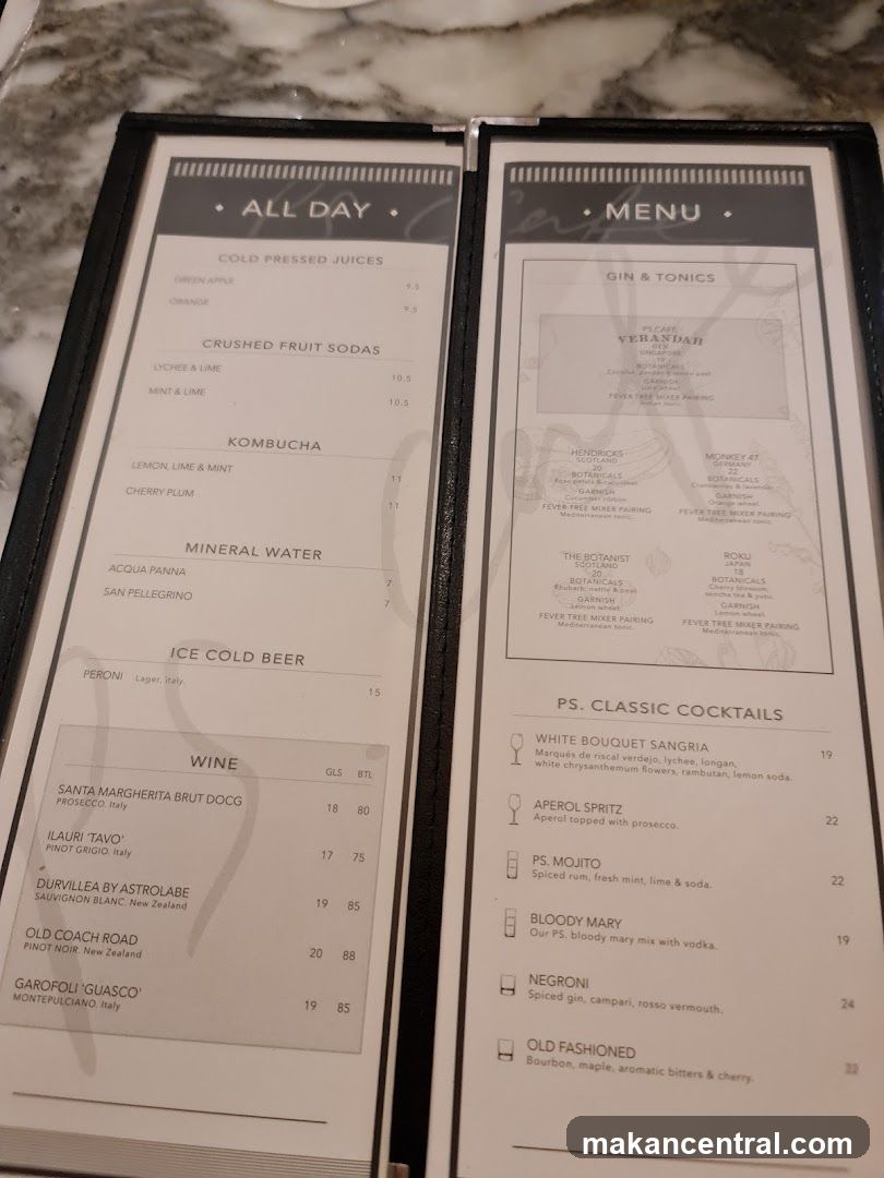 All Day Menu