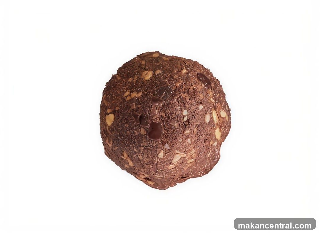 Chocolate and Nut Sphere