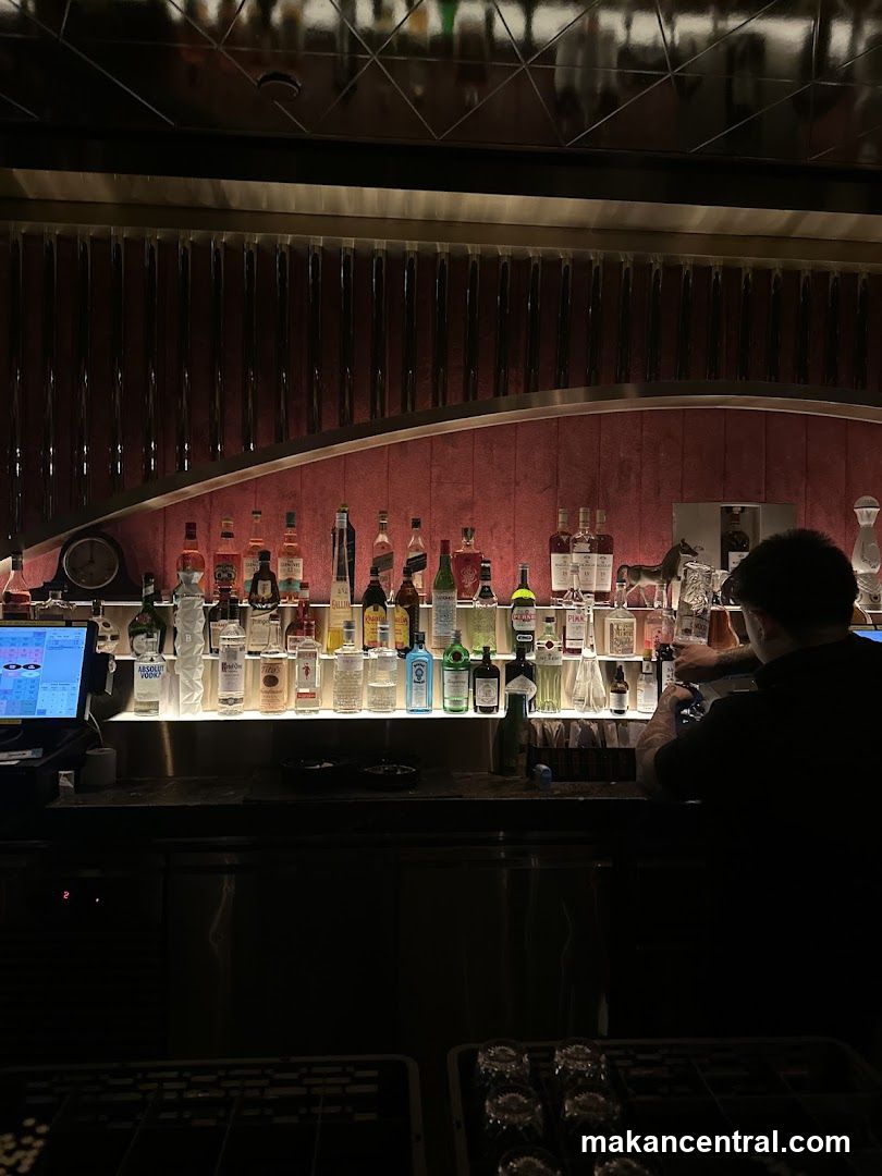 Bar Interior with Bottles