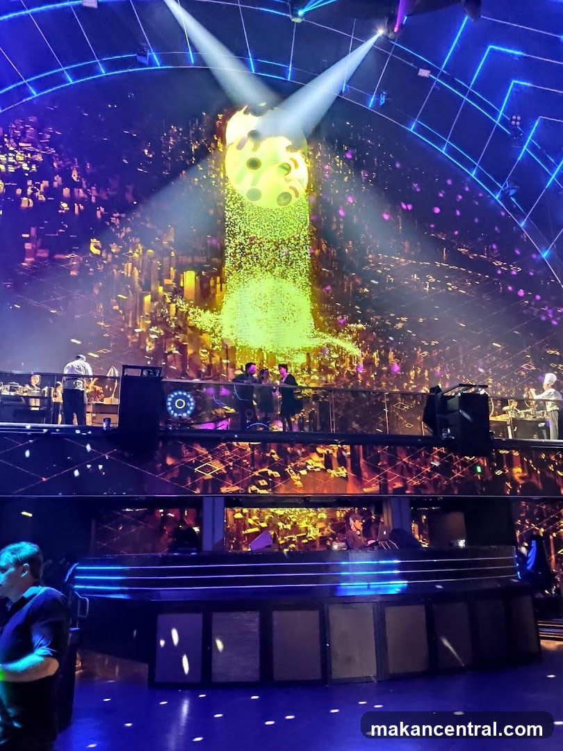 Concert Stage with Lighting Effects