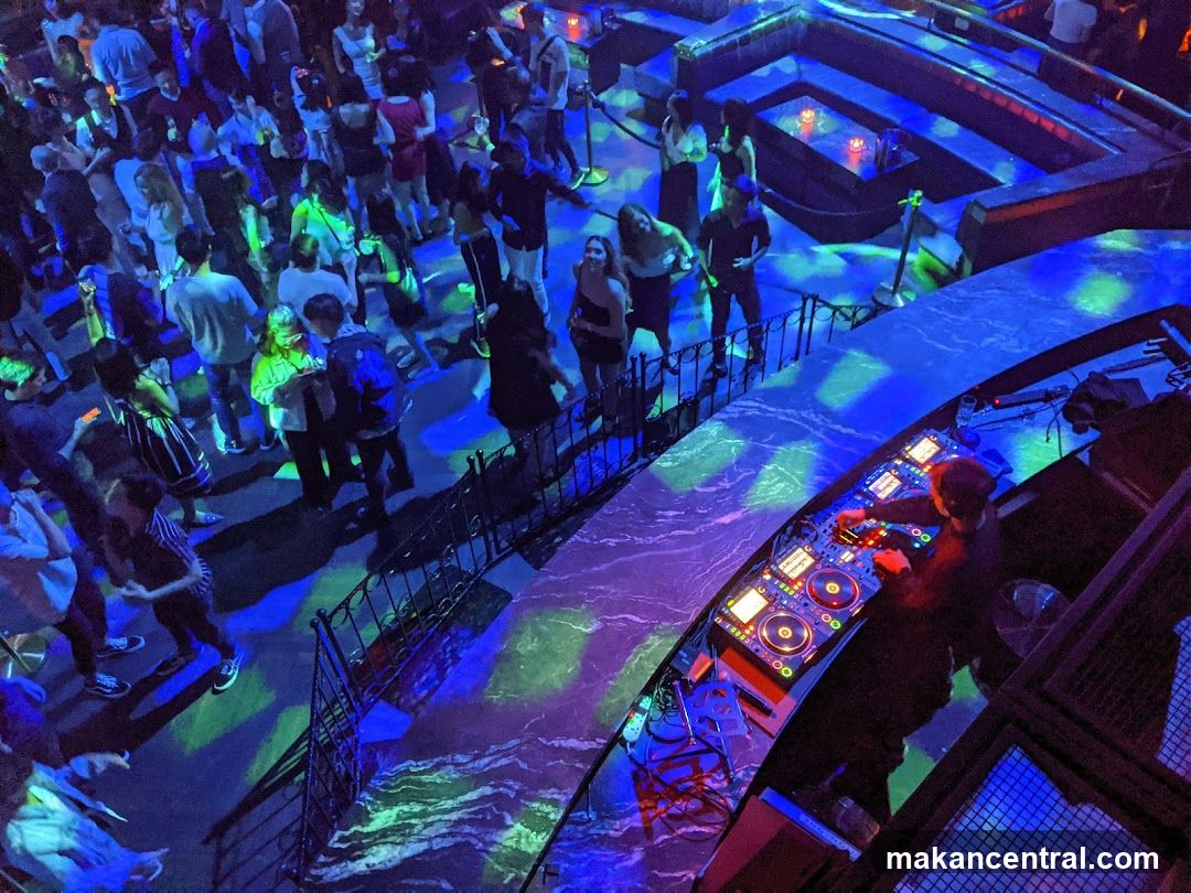 Nightclub Scene with DJ