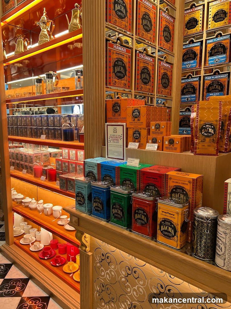 Coffee and Tea Shop Display
