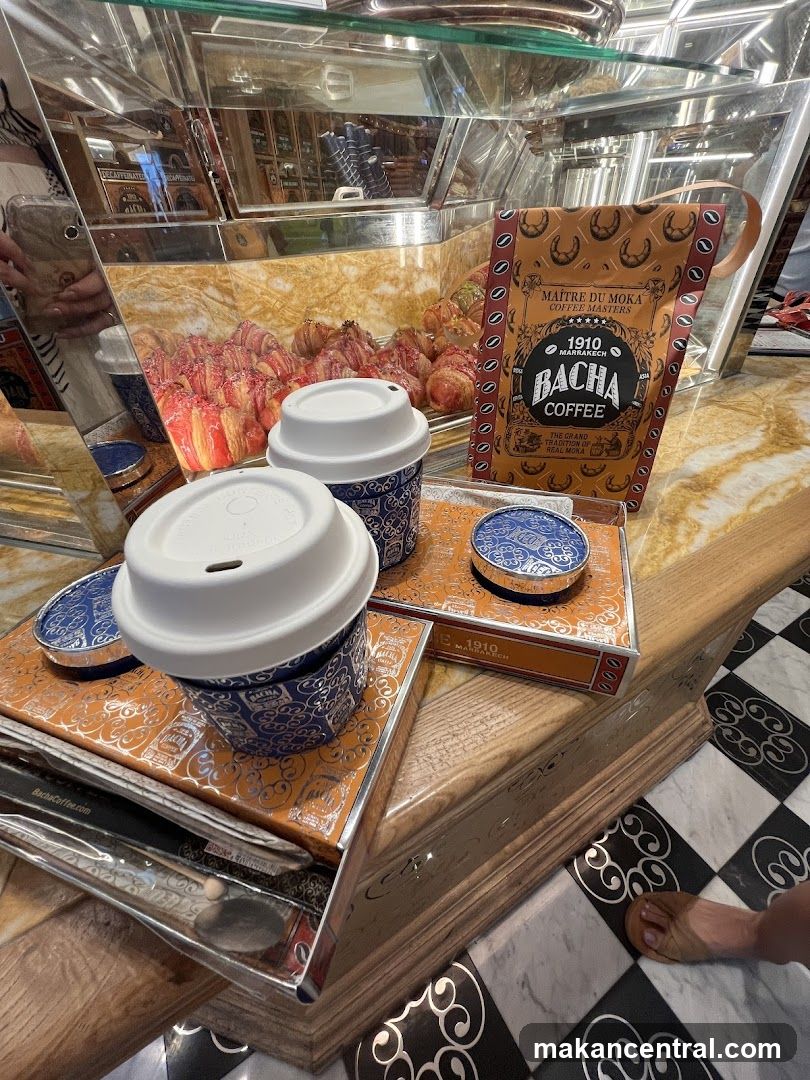 Coffee and Pastries Display