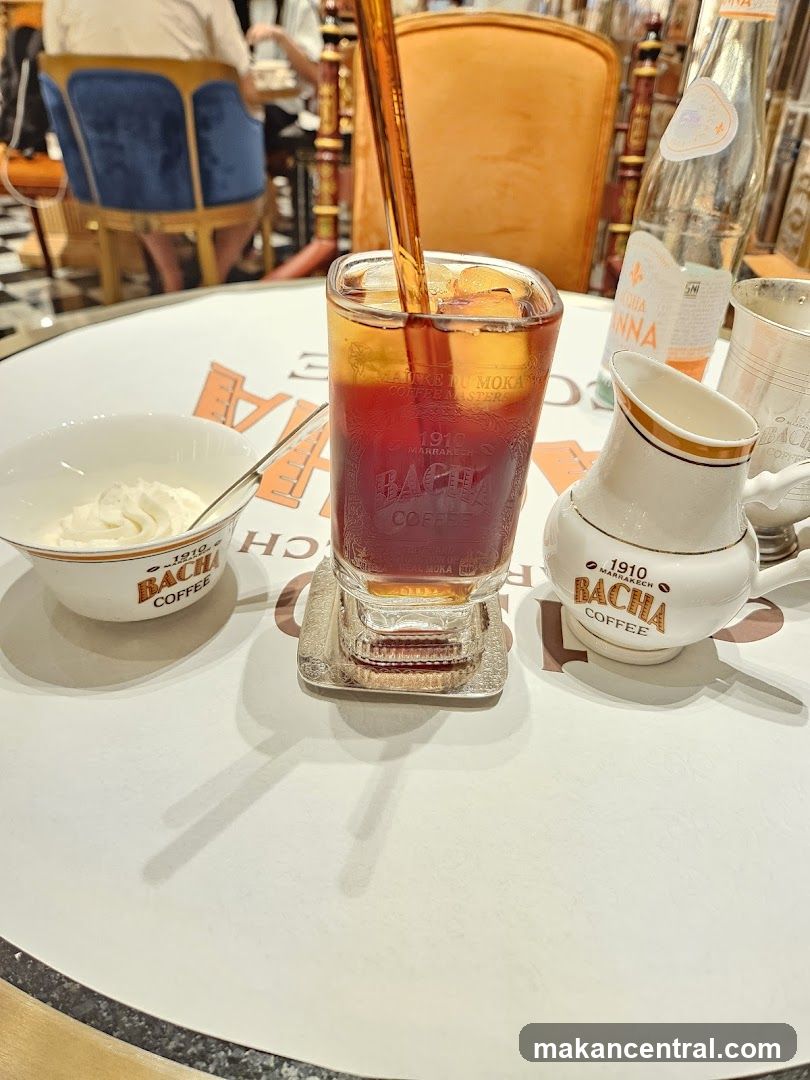 Iced Coffee with Cream