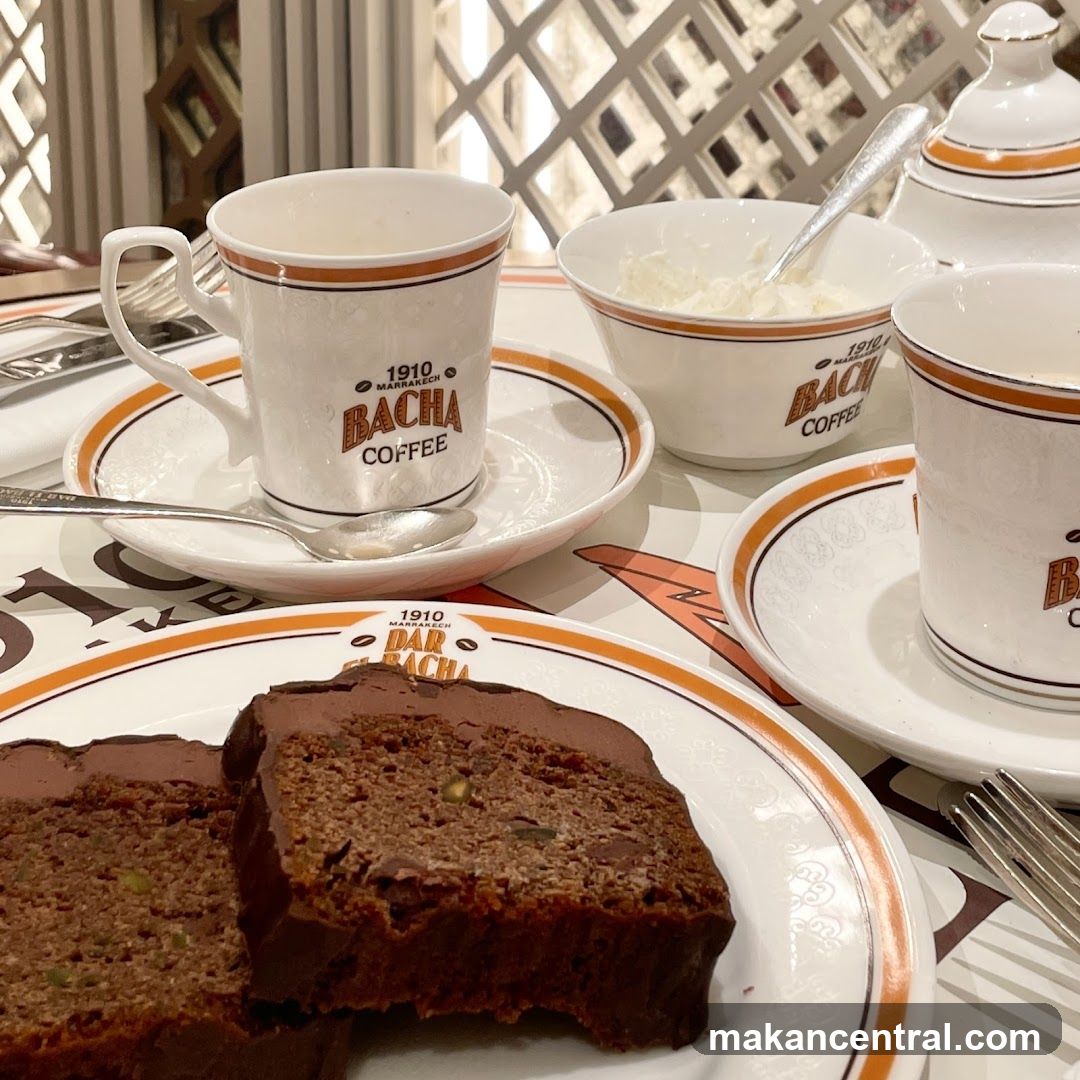 Chocolate Cake and Coffee