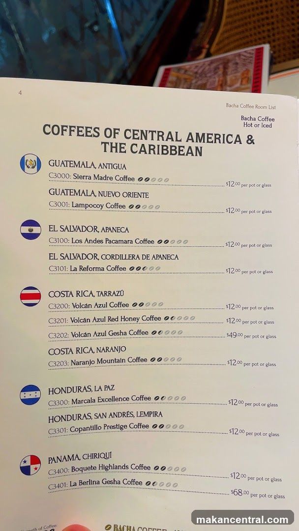 COFFEES OF CENTRAL AMERICA & THE CARIBBEAN
