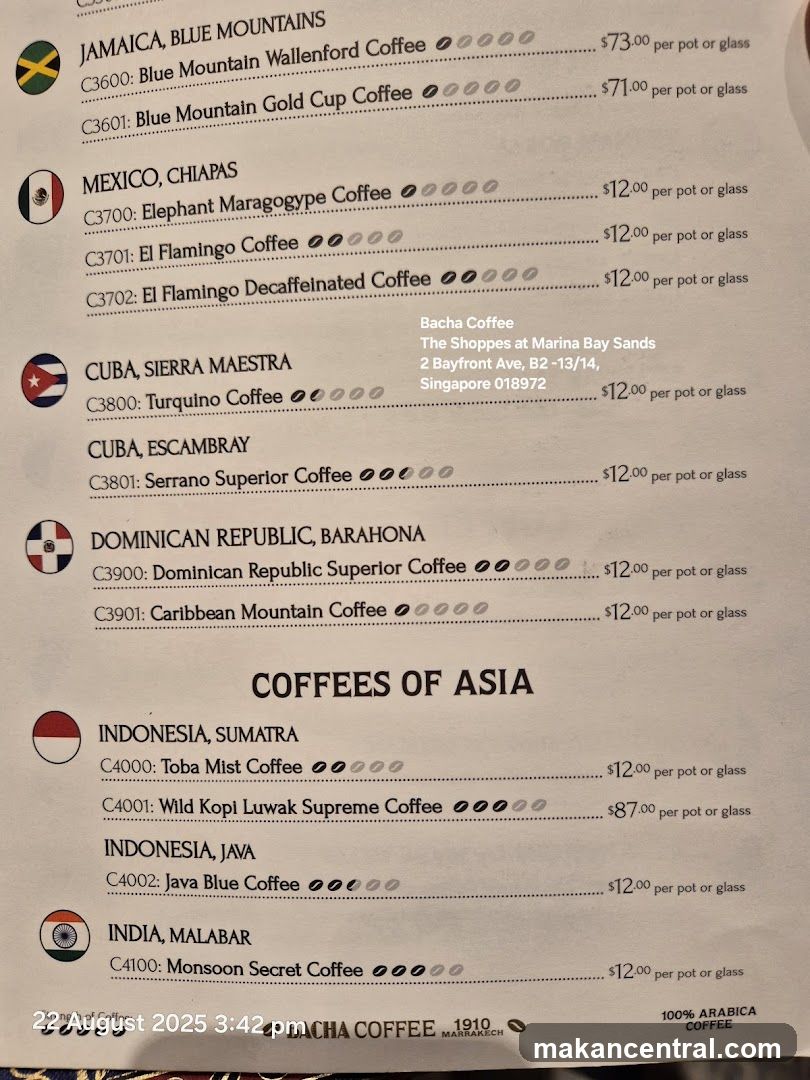 COFFEES OF ASIA