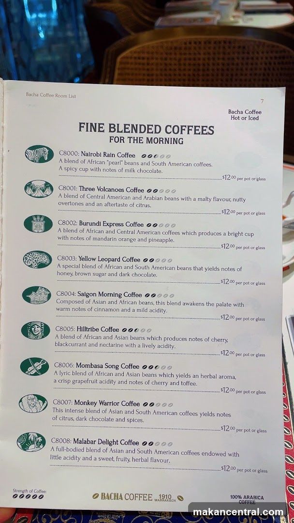 FINE BLENDED COFFEES FOR THE MORNING
