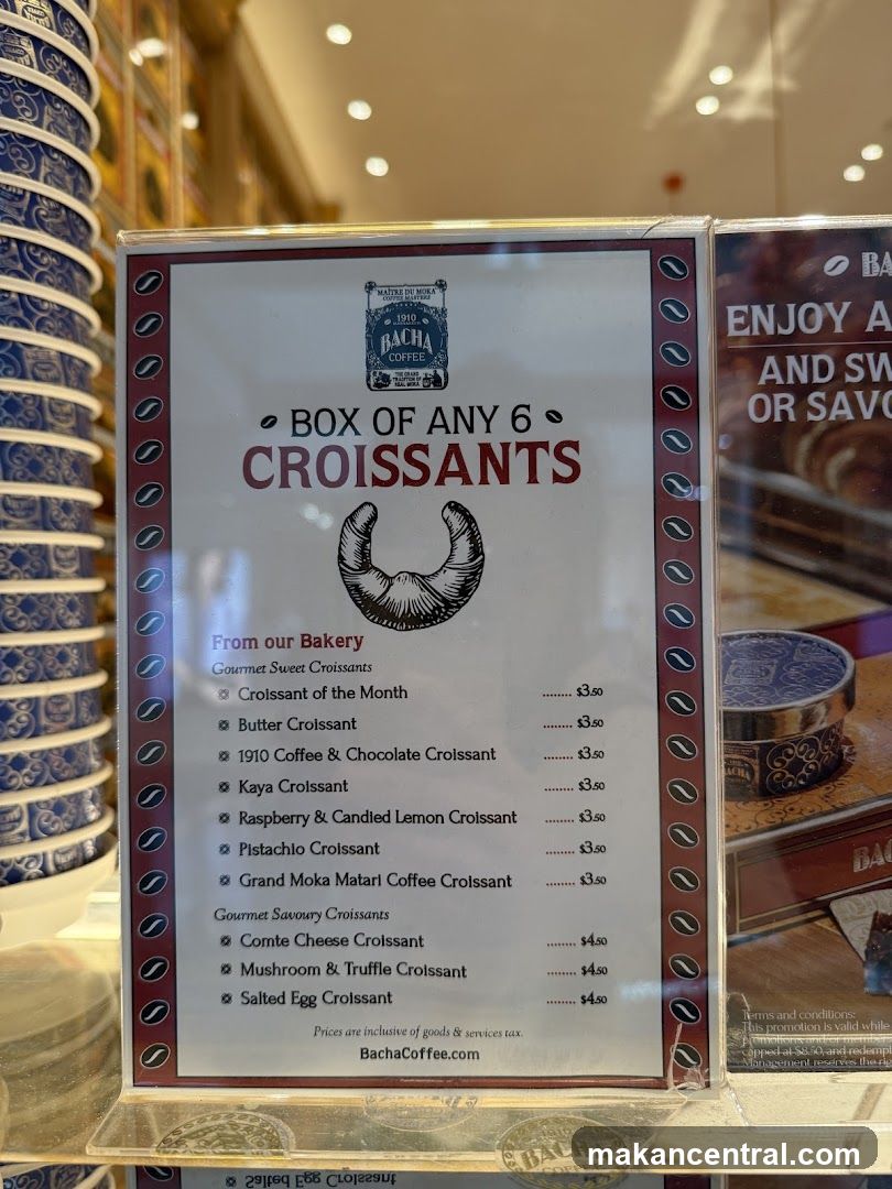 Bacha Coffee Croissants