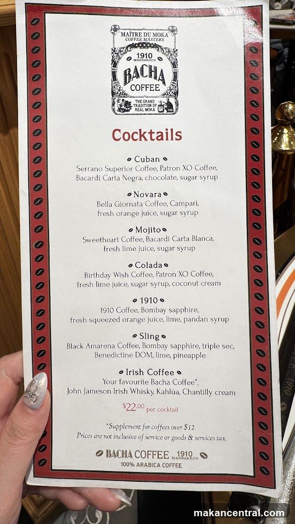 Bacha Coffee Cocktails
