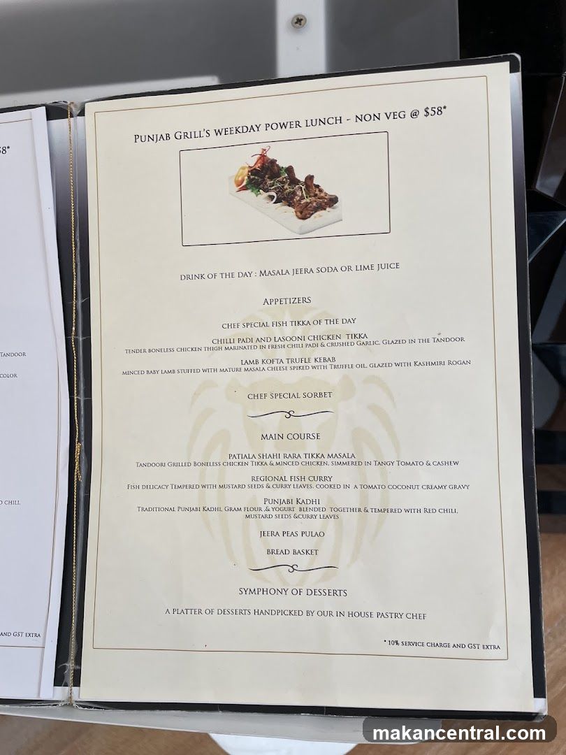 Punjab Grill's Weekday Power Lunch - Non Veg