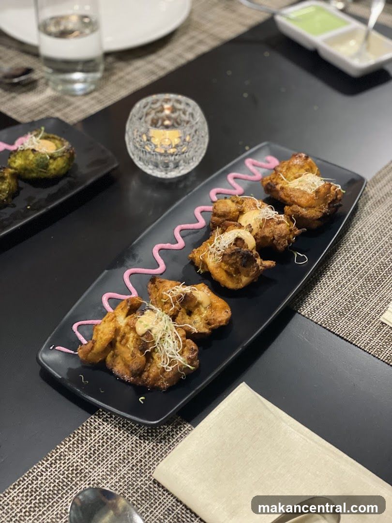 Appetizers on a table