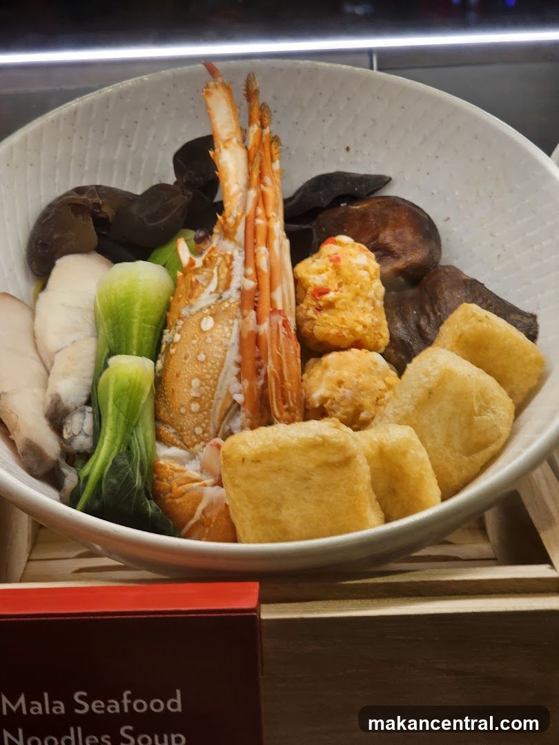 Mala Seafood Noodles Soup