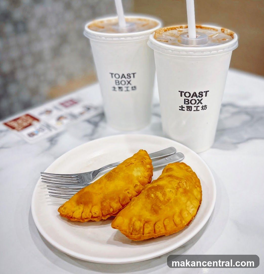 Toast Box Drinks and Pastries