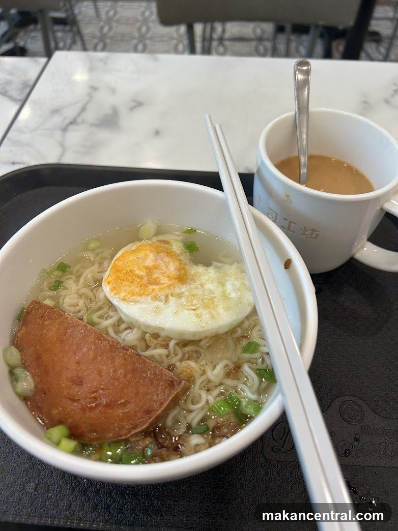 Noodle Soup and Coffee
