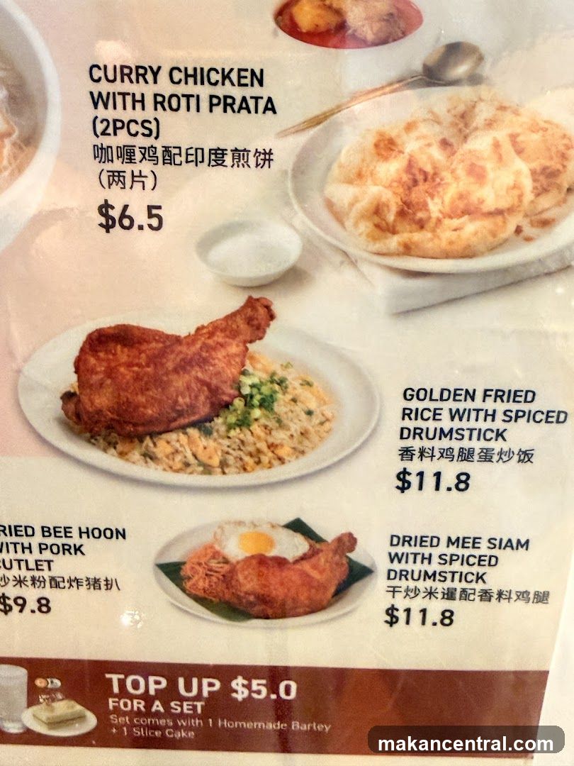 Menu Items