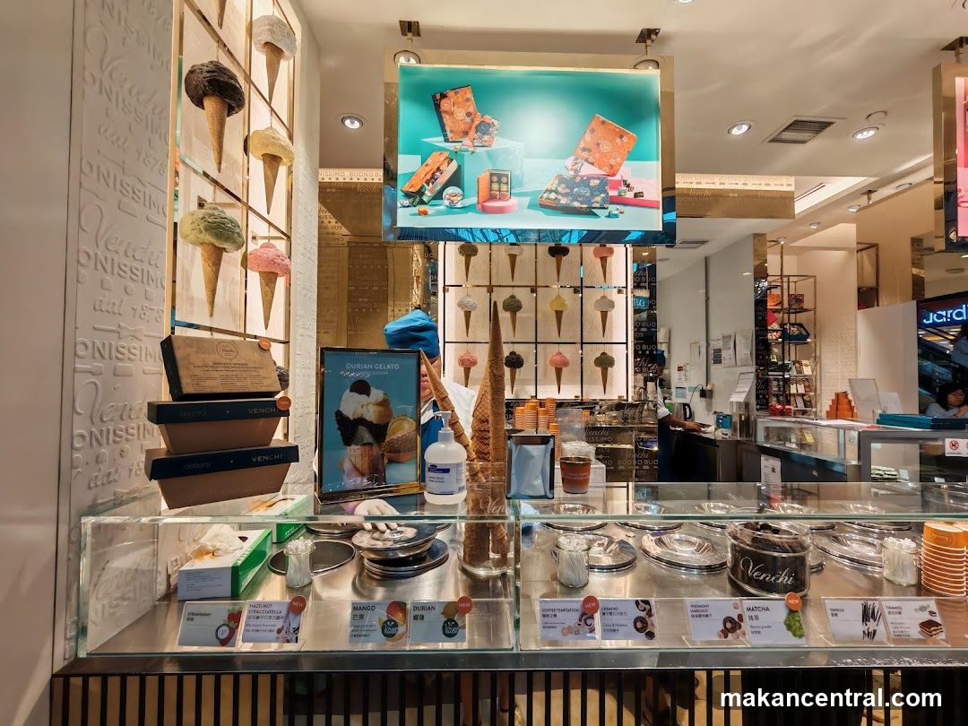 Venchi Gelato Shop Interior