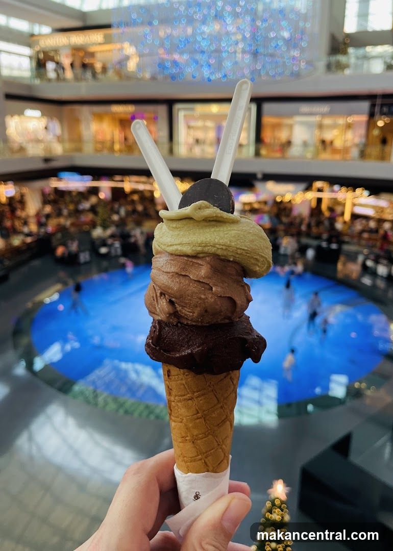 Ice Cream Cone in Mall