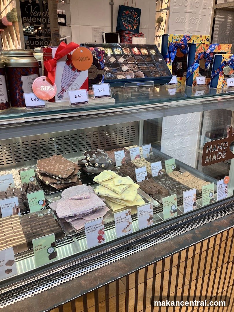 Venchi Chocolate Display