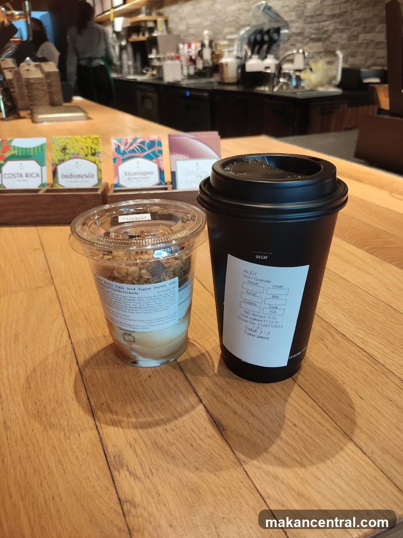 Coffee and Yogurt Parfait