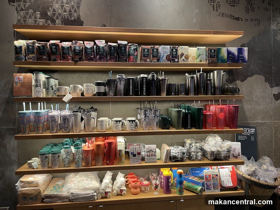 Starbucks Merchandise Display