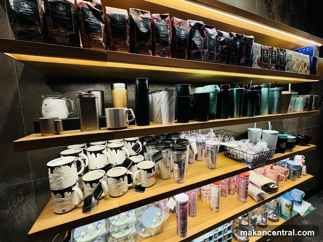 Starbucks Merchandise Display