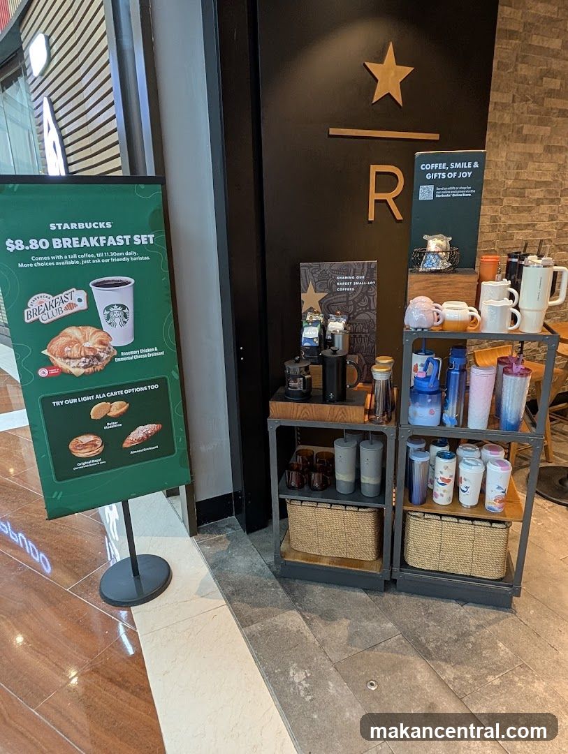 Starbucks Breakfast Set Promotion