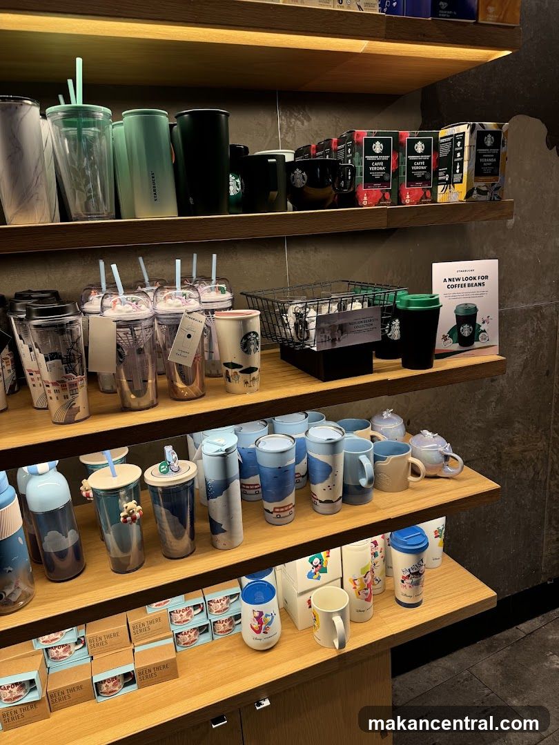 Starbucks Merchandise Display