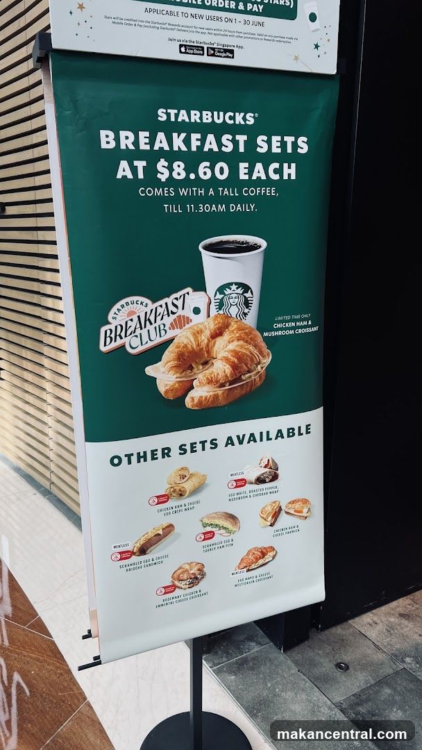 Starbucks Breakfast Sets Promotion