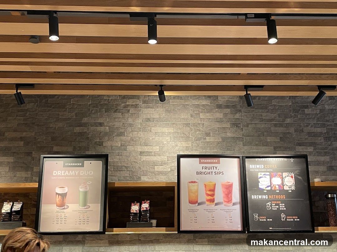 Starbucks Menu Boards