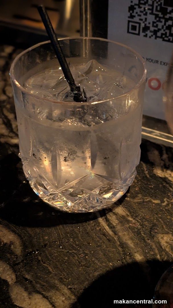 Drink with Ice and Straw