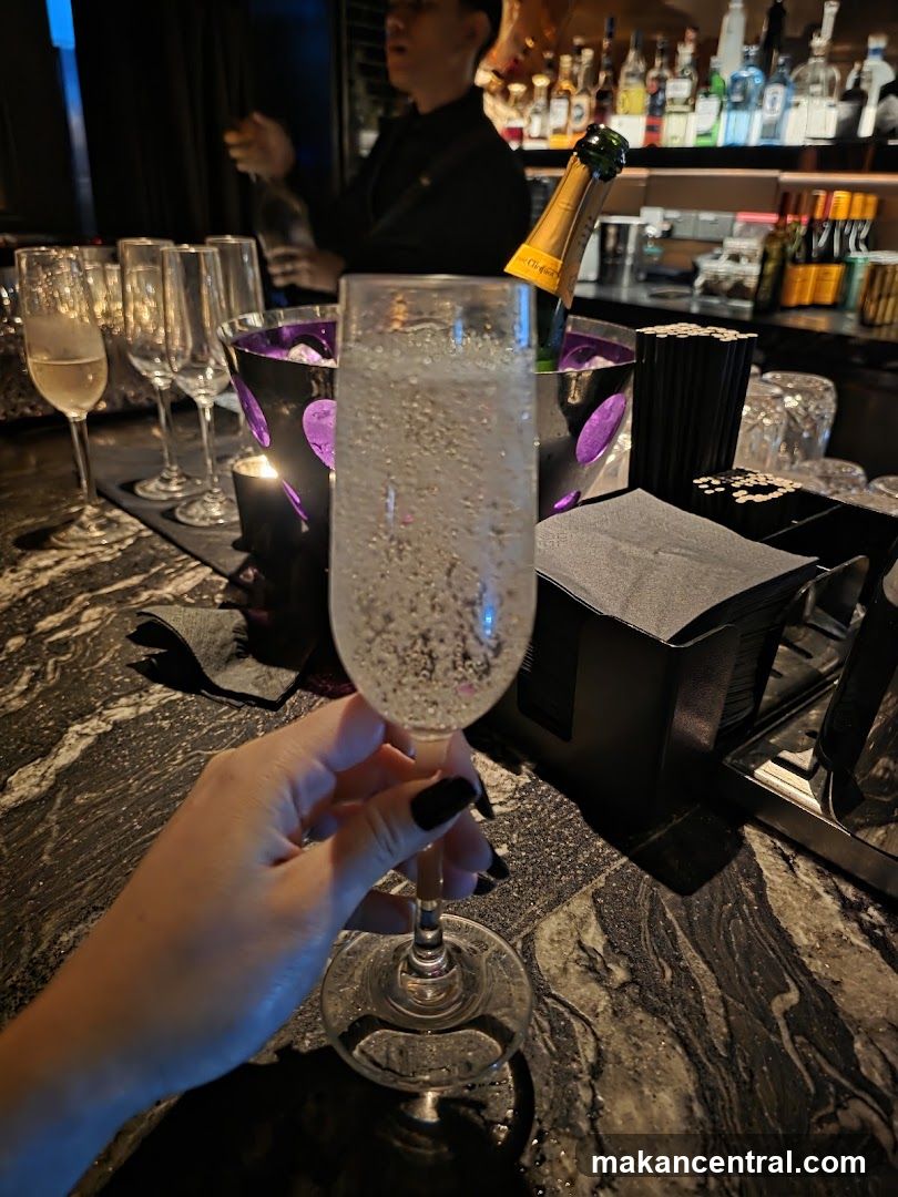 Champagne at the Bar