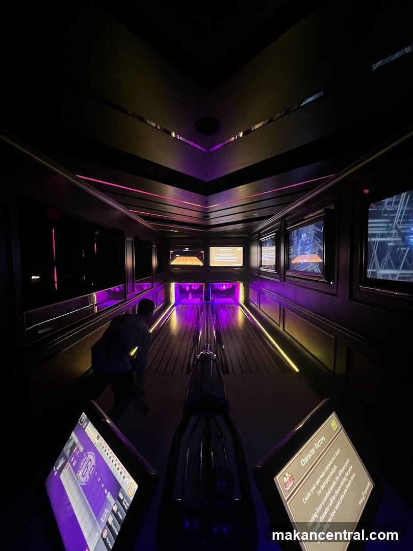 Bowling Alley with Character Creation Station