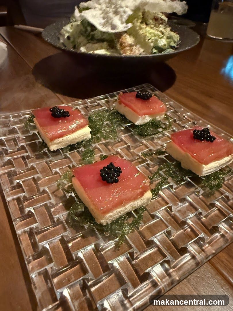 Tuna Bites with Caviar