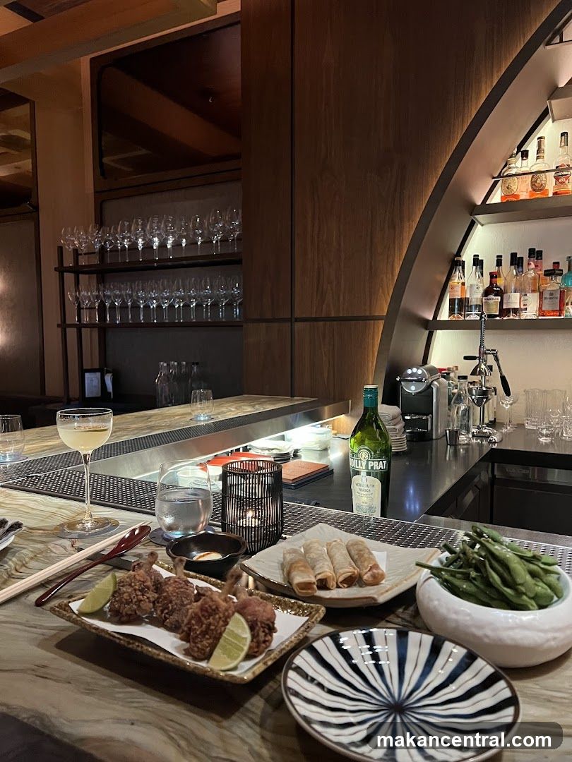 Bar with Appetizers
