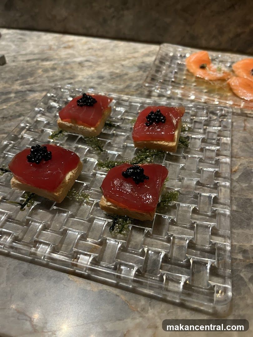 Tuna and Salmon Appetizers